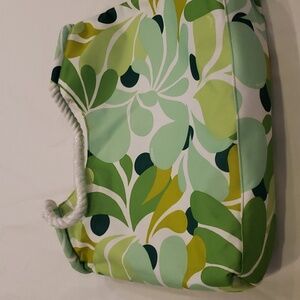 Green Reversible Tote by Clinique